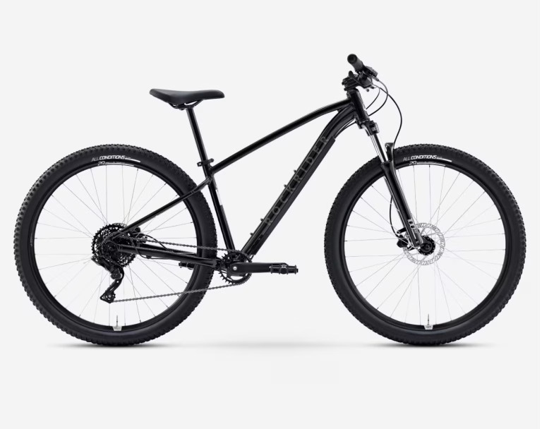 Black Rockrider mountain bike for rent at the PARC Museum in Genoni